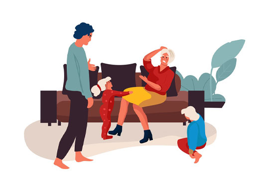 مدیریت تنش‌ها و اختلافات در خانواده