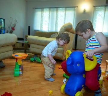 چالش کودکانه در خانه