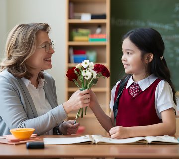 احترام به معلم و نقش آن در رشد اخلاقی کودکان