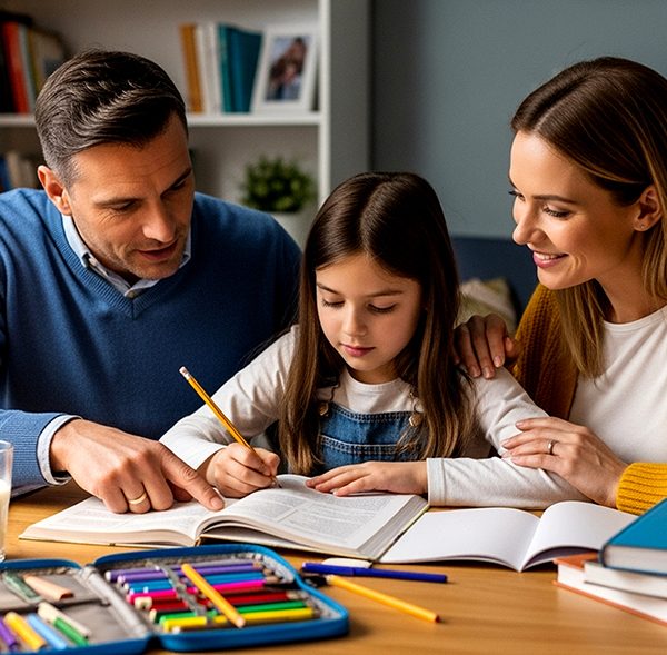 . زمانی که والدین نقش فعال در یادگیری فرزند خود ایفا می‌کنند