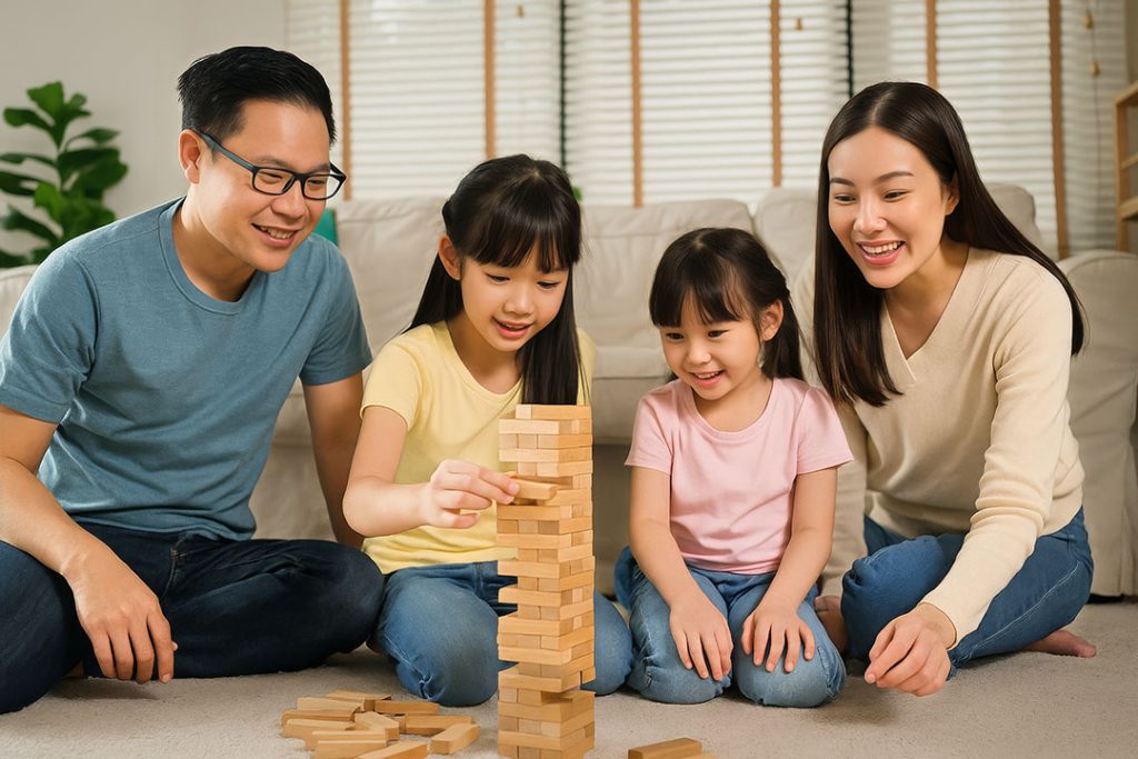 بازی بدون وسیله برای تقویت هوش کودک