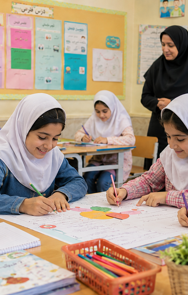 آموزش نظم و همکاری به دانش‌آموزان